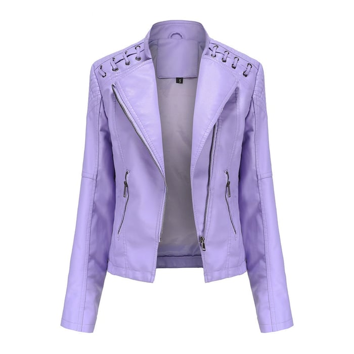 Drune | Gewaschene Lammfell-Lederjacke