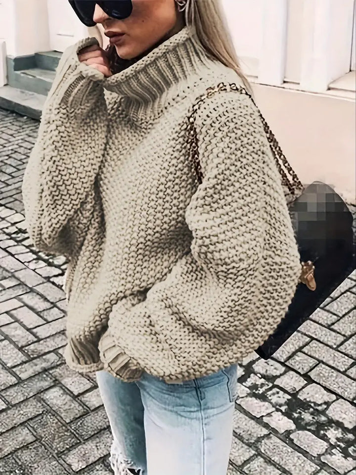 Drune | Einfarbiger Rollkragenpullover