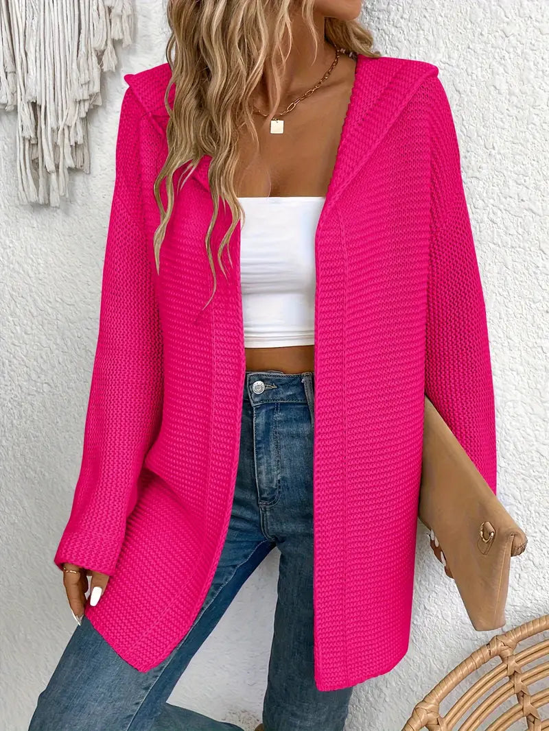 Drune | Strickjacke mit Angriffsbereiter Kapuze