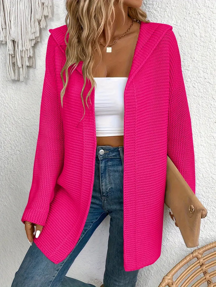 Drune | Strickjacke mit Angriffsbereiter Kapuze
