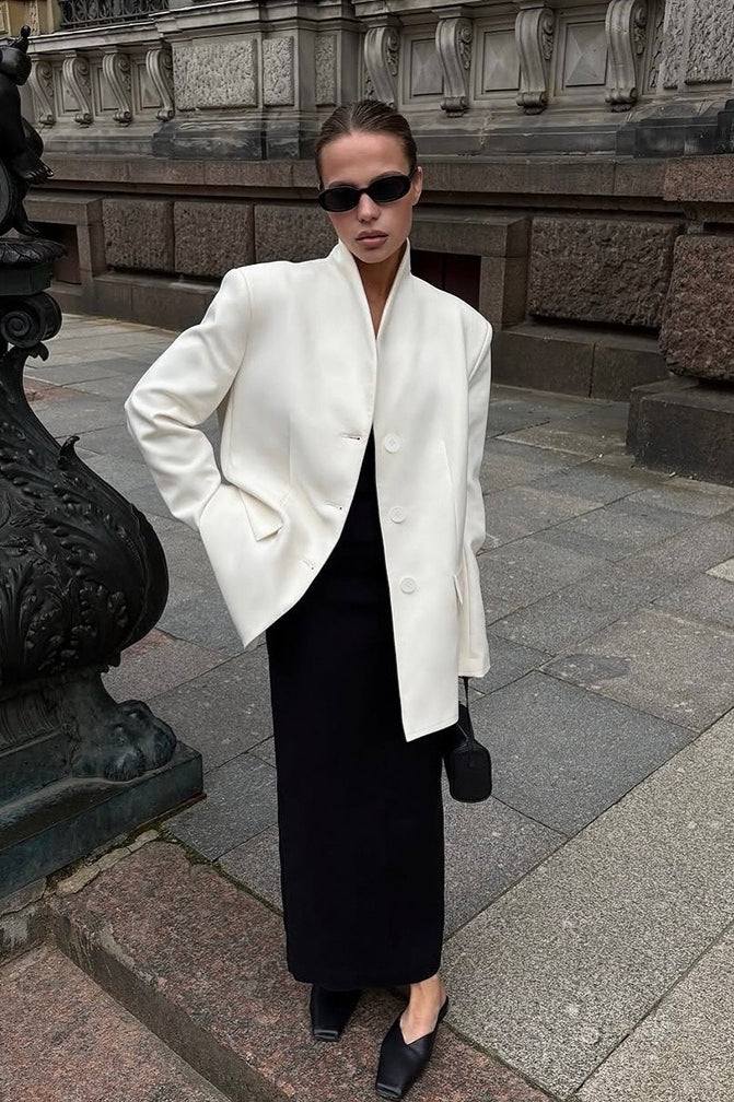 Drune | V-Ausschnitt Blazer Jacket