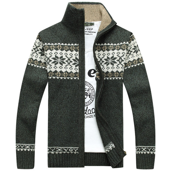 Drune | Stylische Strickjacke mit Reißverschluss für Männer