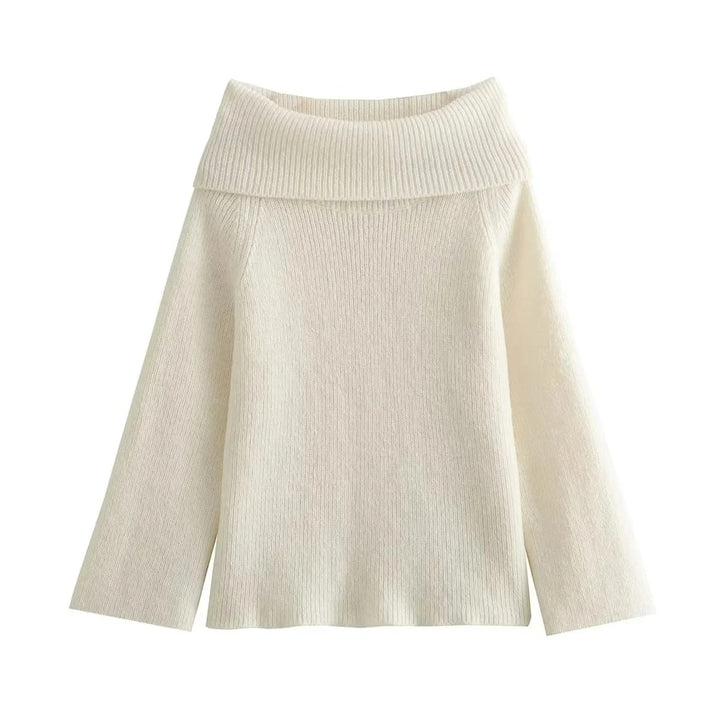 Drune | Off-Shoulder Damen Strickpullover