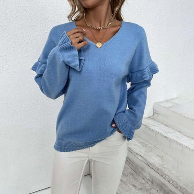 Drune | Lässiger und Bequemer Strickpullover für Damen