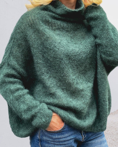 Drune | Hoher Nackenfarbpullover