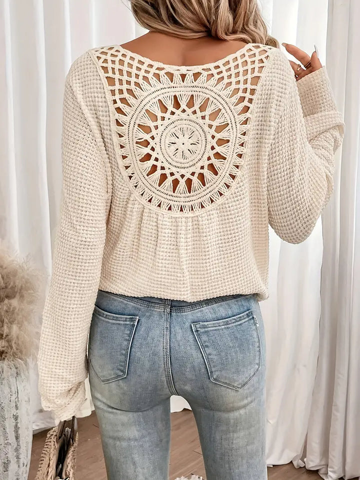 Drune | Eleganter V-Ausschnitt Pullover mit Zeitlosem Design