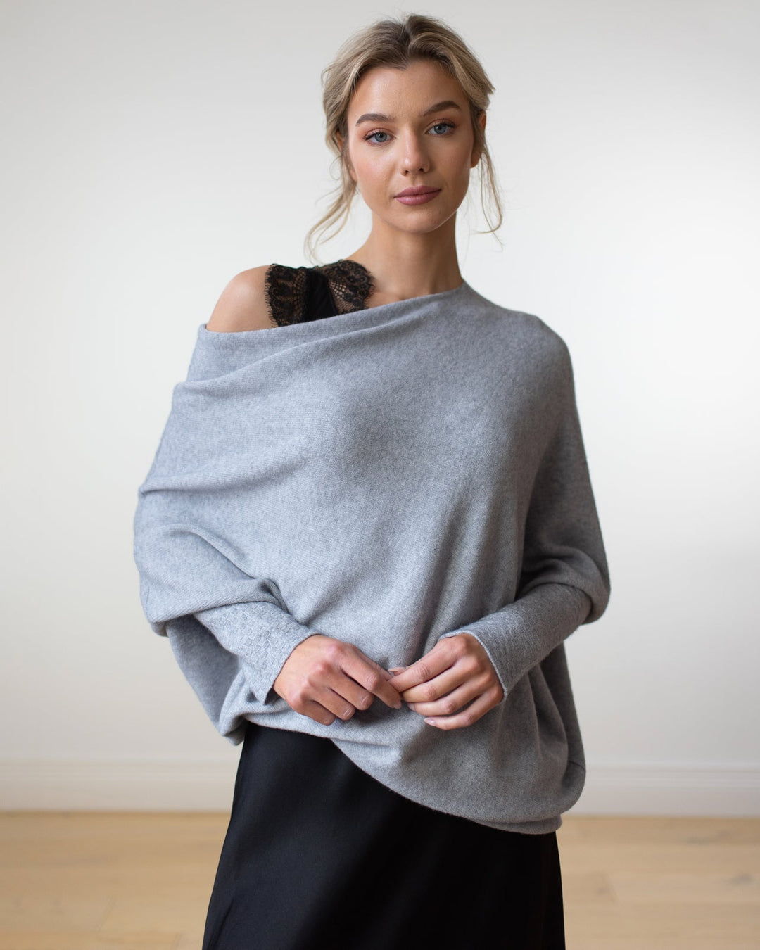 Drune | Luxus Pullover Sweater Mit Offener Hals