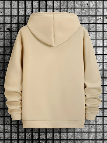Drune | Weihnachtskapuzenpullover mit Rentierdruck Polyester Frohe Weihnachten Design