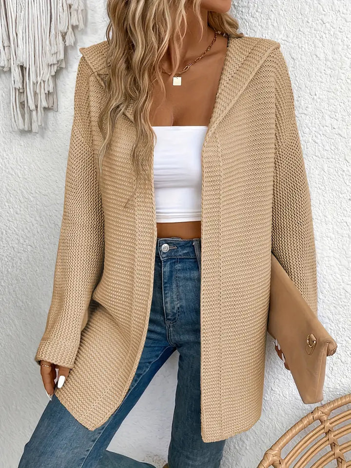 Drune | Strickjacke mit Angriffsbereiter Kapuze