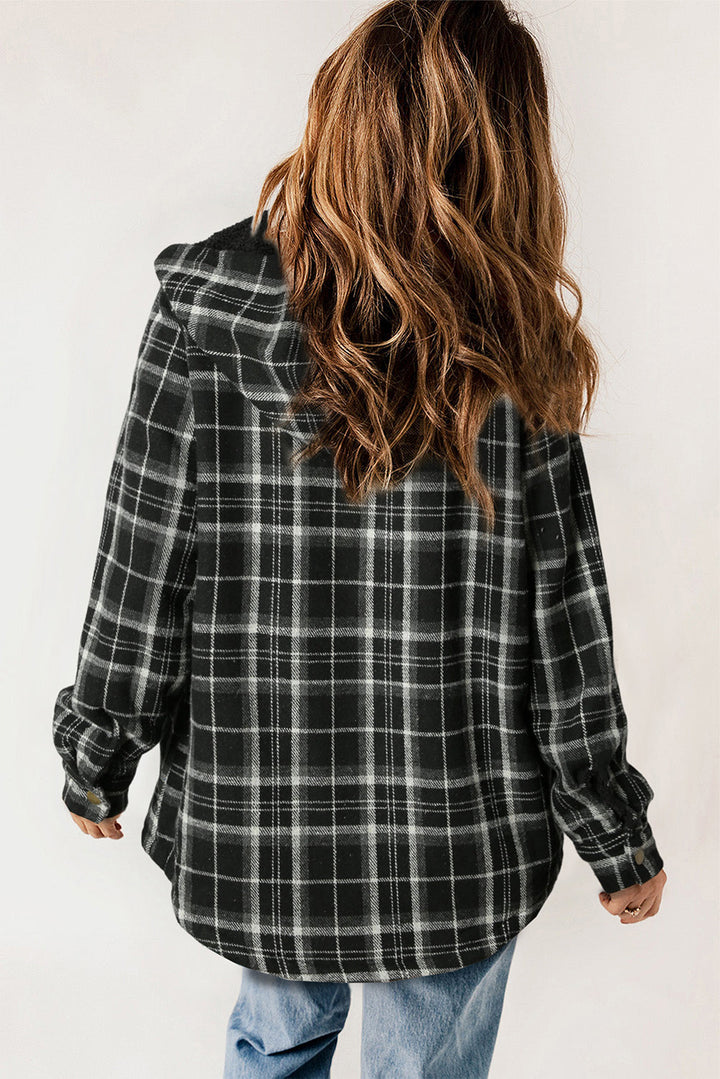 Drune | Gitterjacke mit Plüschfutter Warm und Stilvoll Ideal Für Den Alltag