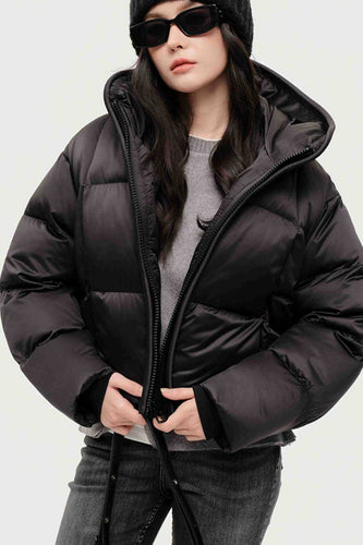 Drune | Kapuzenisolierte Pufferjacke