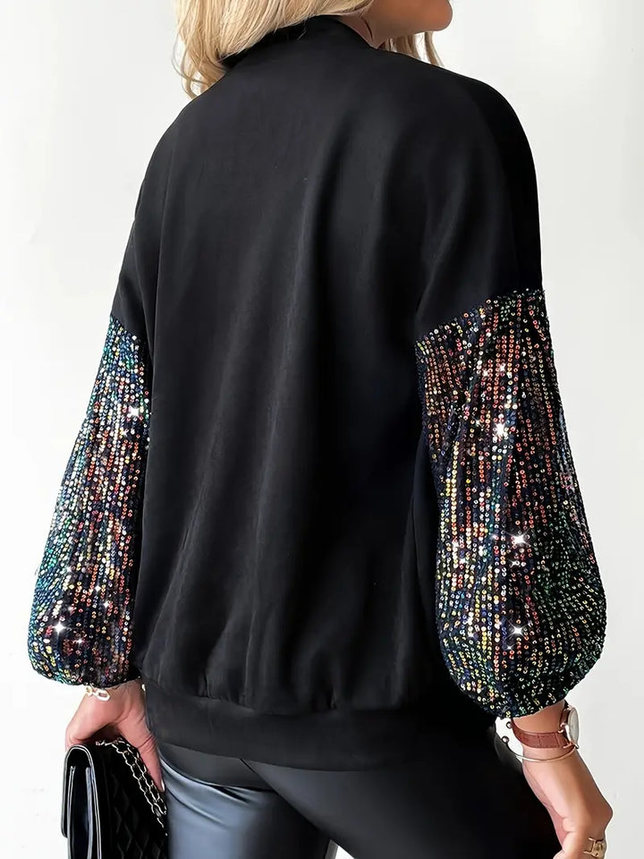 Drune | Damen Paillettenjacke