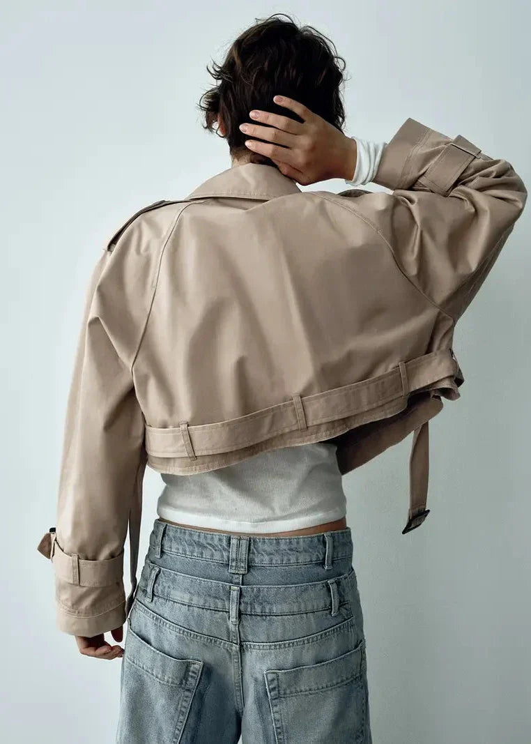 Drune | Verkürzte Windbreaker-Jacke für Frauen