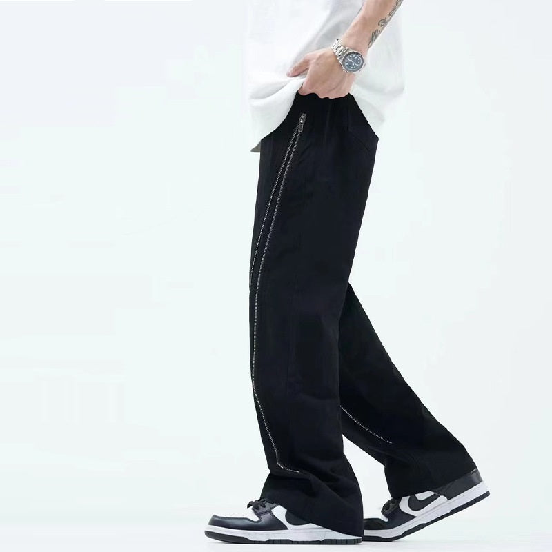Drune | Freizeit-Hose mit langen Reißverschlüssen