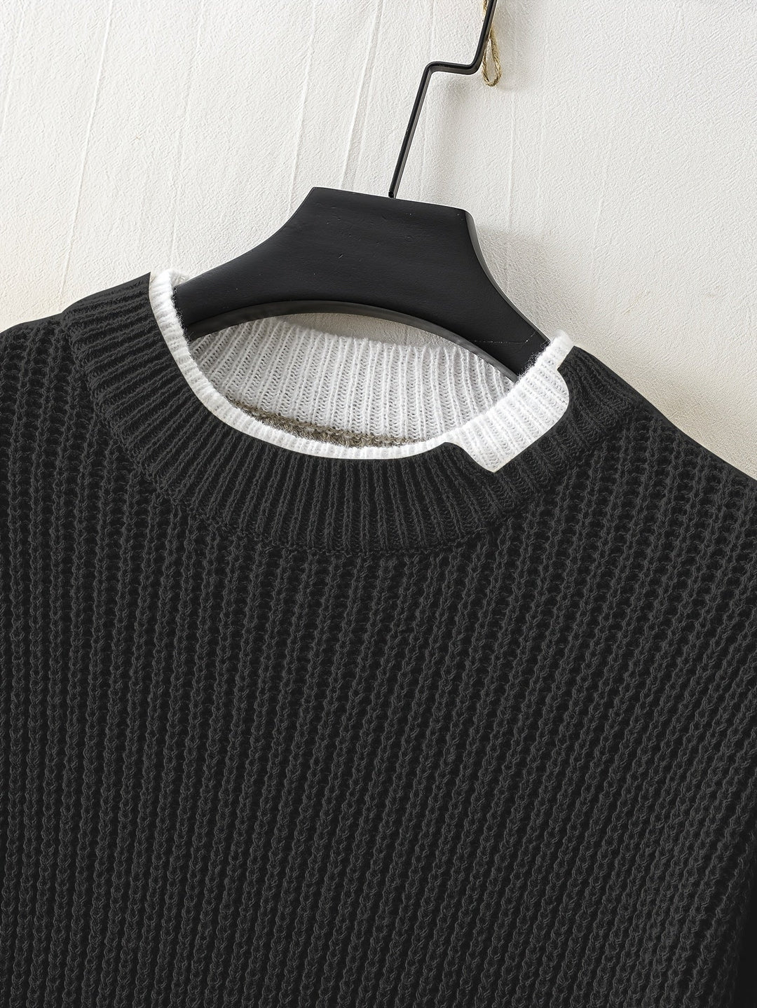 Drune | Überdimensionierter Strickpullover Acryl Lässig und Warm