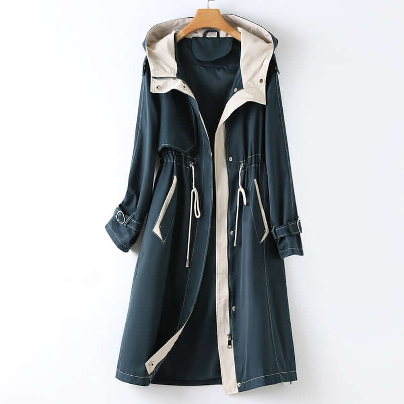 Drune | Damen Kapuzen-Windbreaker-Jacke