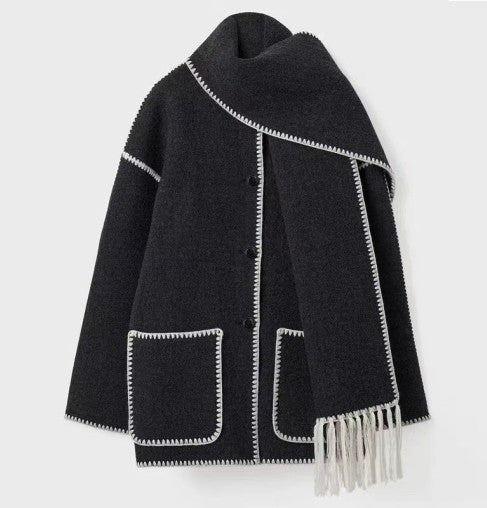 Drune | Schal Mantel