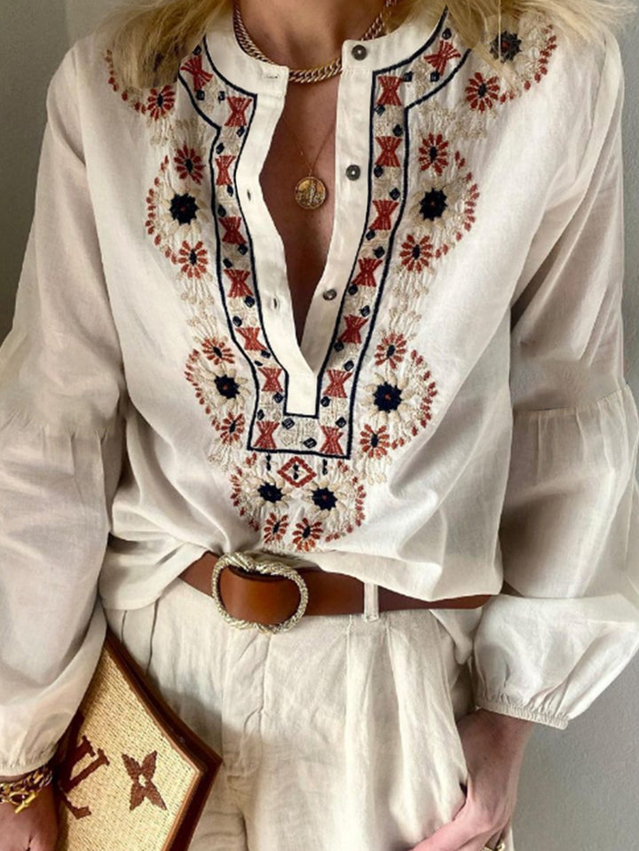 Drune | gestickte Boho-Tunika für Sommergefühle