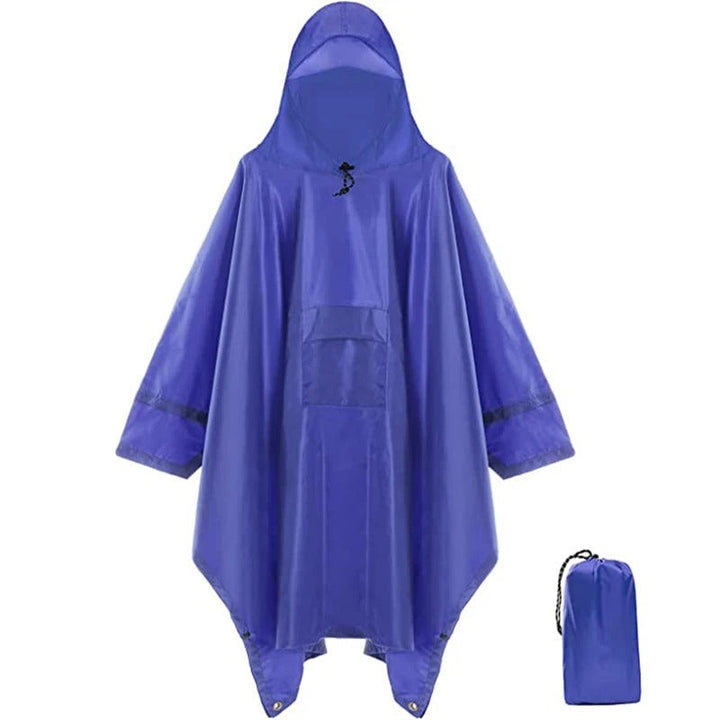Drune | Regenponcho Mit Kapuze