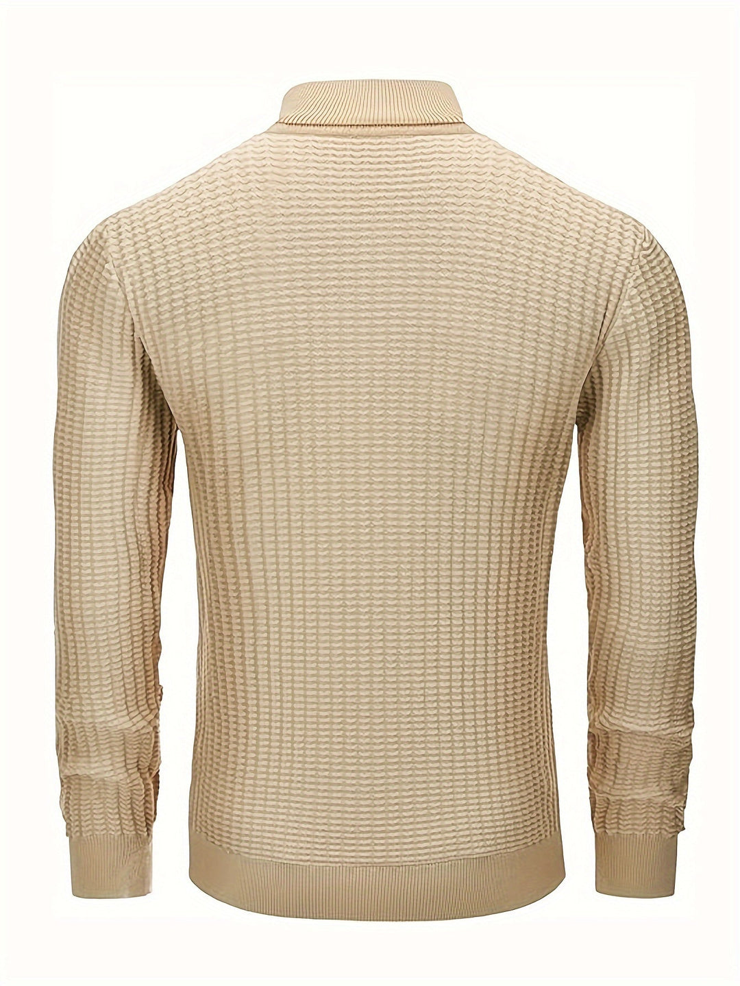 Drune | Rollkragenpullover Waffelstrick Polyester-mix