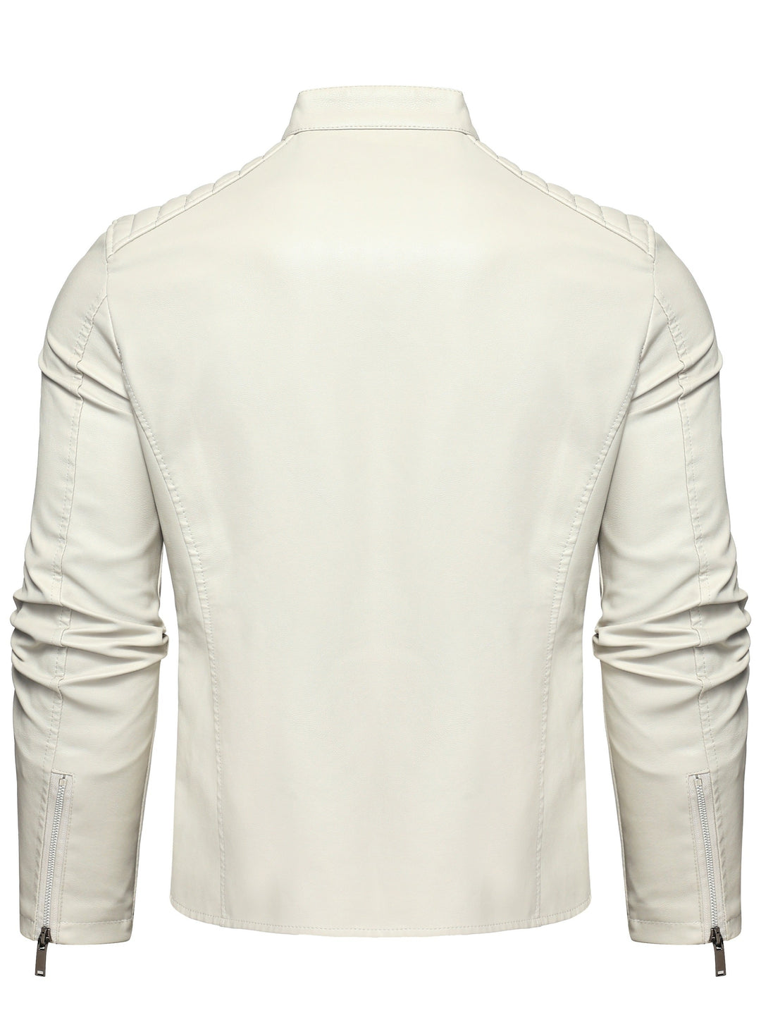 Drune | Stylische Lederjacke mit Reißverschluss