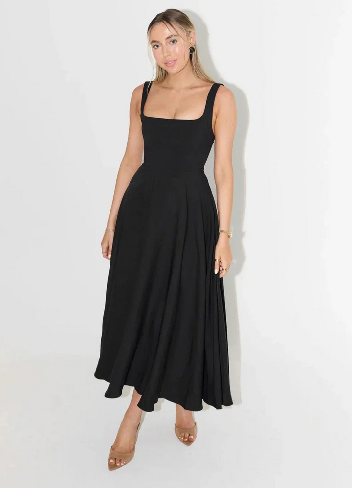 Drune | A-Linien Kleid für Damen Midi