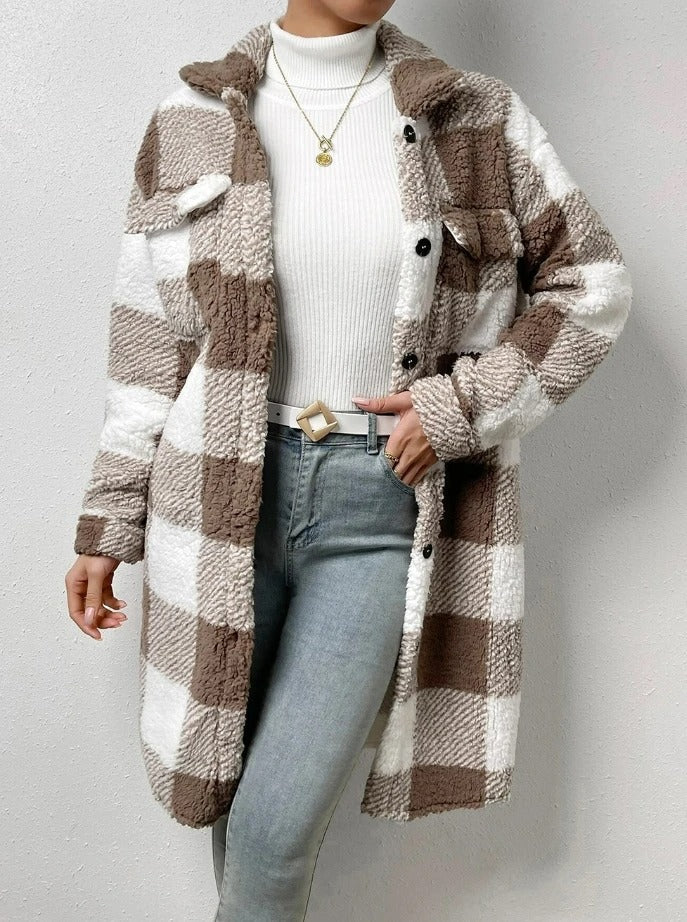 Drune | Winterjacke aus Teddyfell
