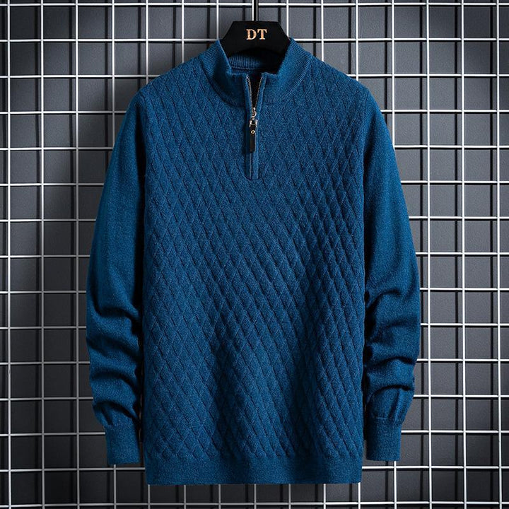 Drune | Stilischer Herren-Reißverschluss-Pullover