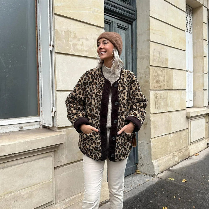 Drune | Leopard Damenjacke