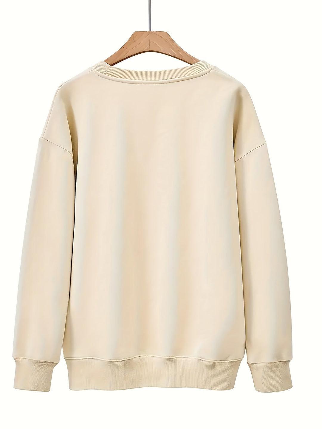 Drune | Sweatshirt mit Künstlerischem Gesicht Baumwolle Trendy und Bequem