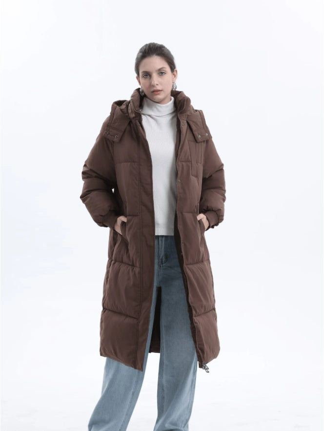 Drune | Lange Steppjacke für Damen