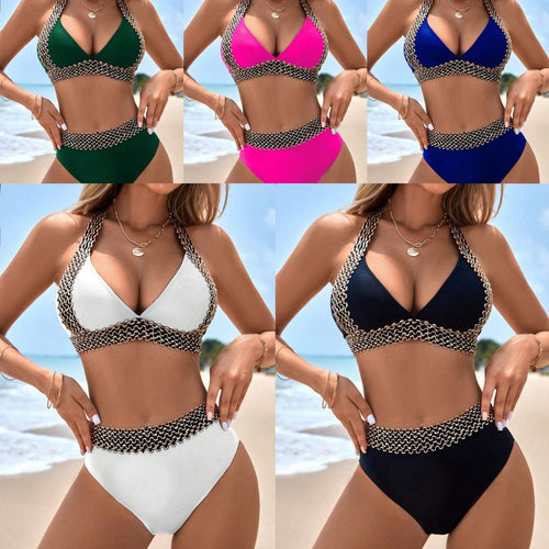 Drune | Schlanker, schnell trocknender Bikini mit geteilter Taille