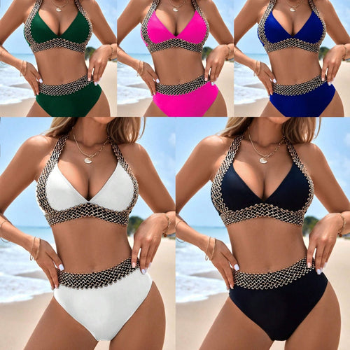 Drune | Schlanker, schnell trocknender Bikini mit geteilter Taille