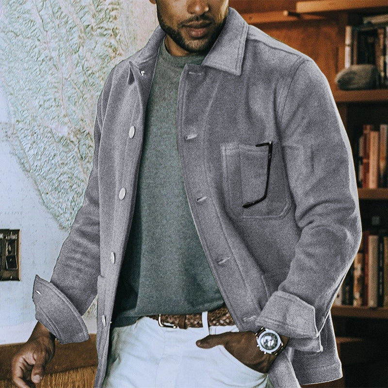 Drune | Herren Mid-Length Wintermantel