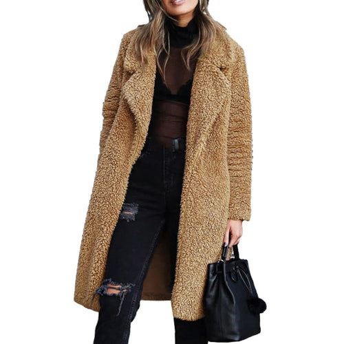 Drune | Elegante Plüsch Winterjacke für Damen