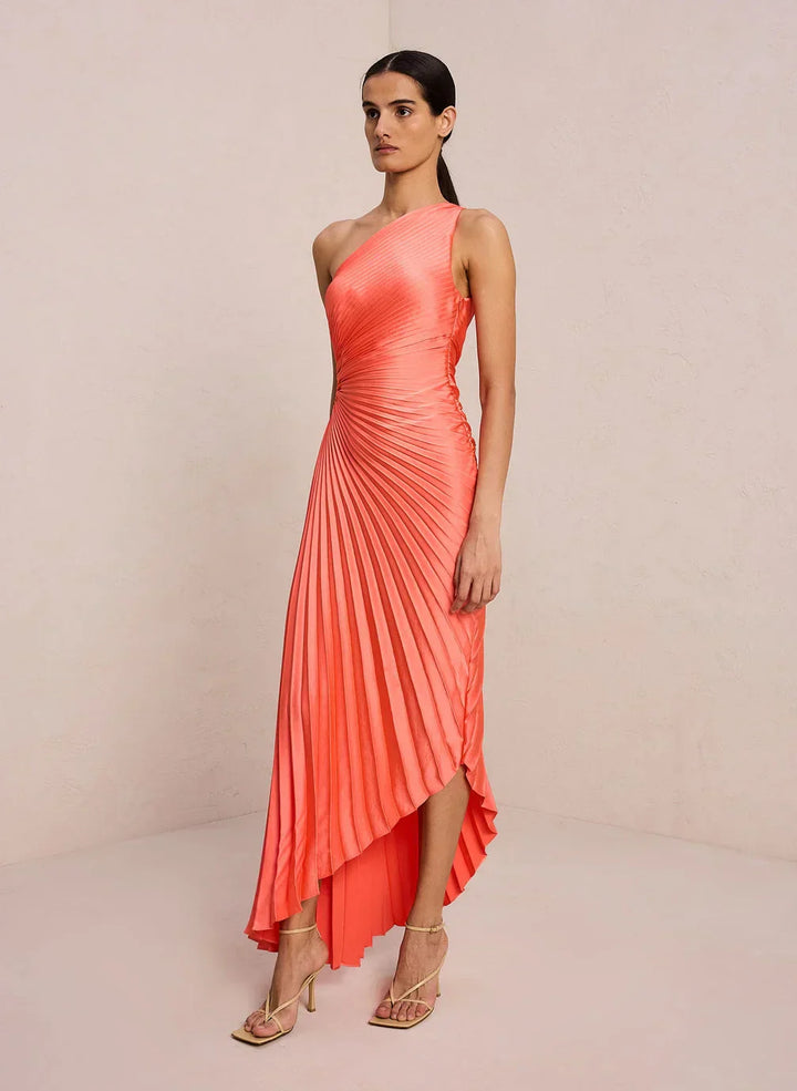 Drune | One Shoulder Maxikleid