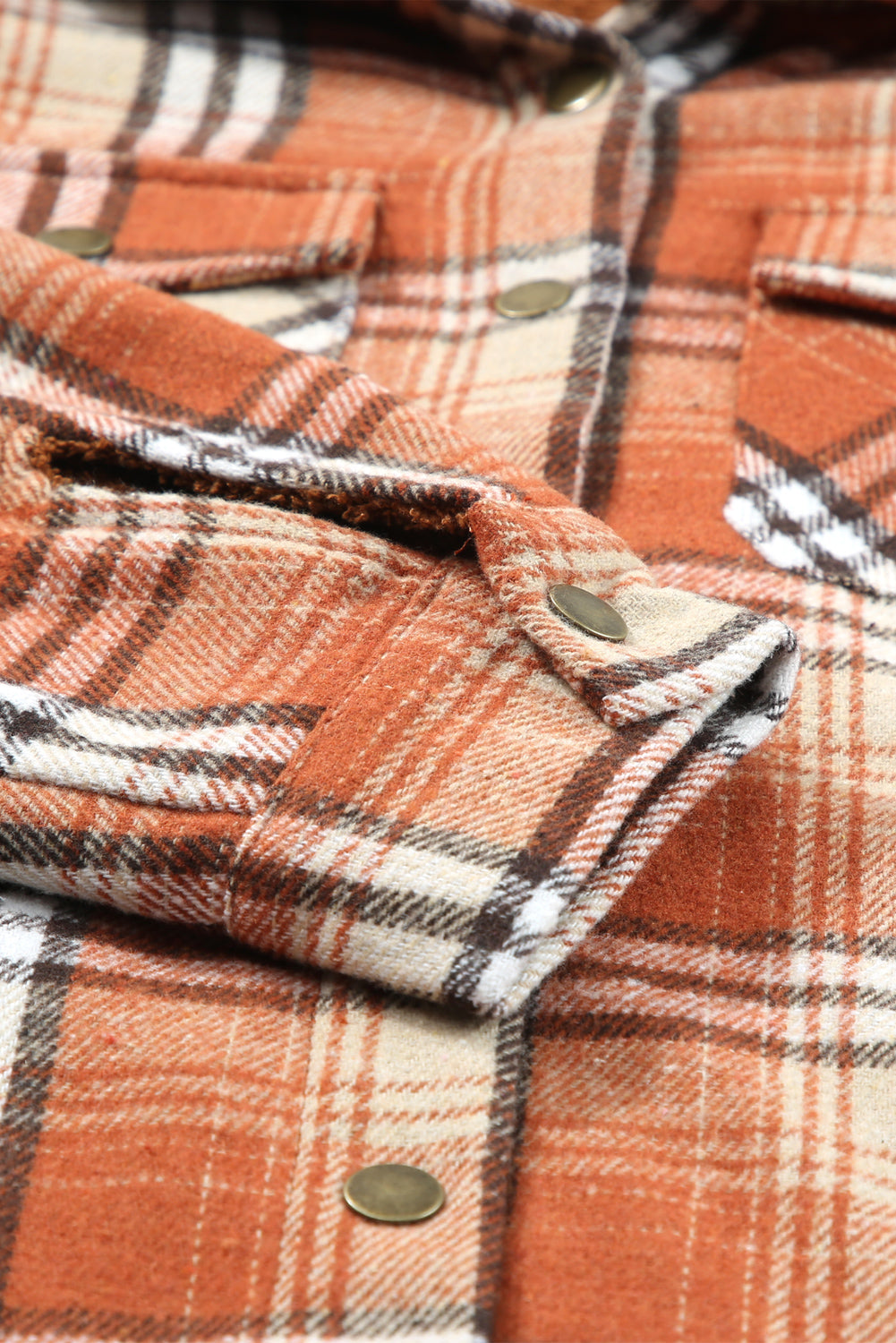 Drune | Gepunktete Jacke mit Kapuze Weiches Plüschfutter Perfekt Für Kalte Tage