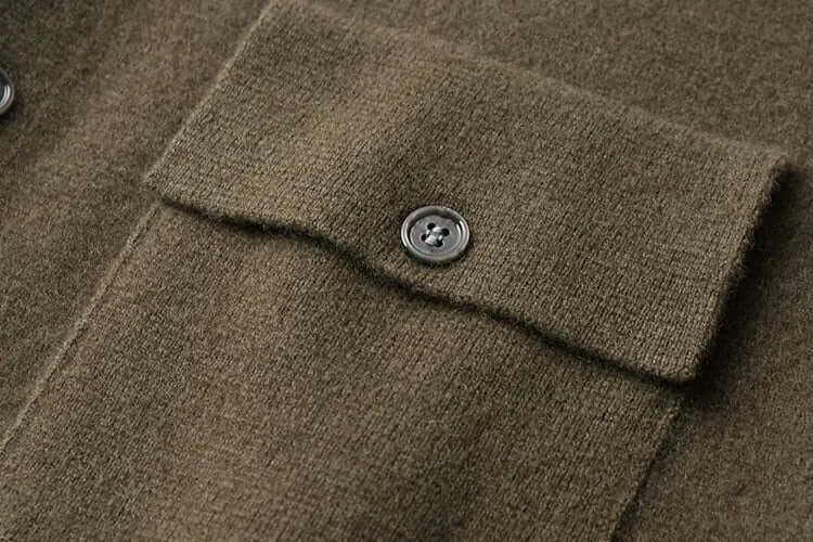 Drune | Herren Kaschmir-Mischung Cardigan Jacke
