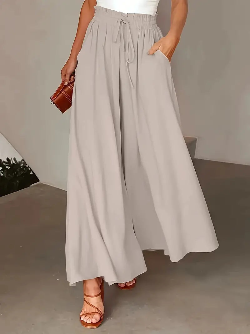 Drune | Elegante und Schicke Hose mit Weitem Bein