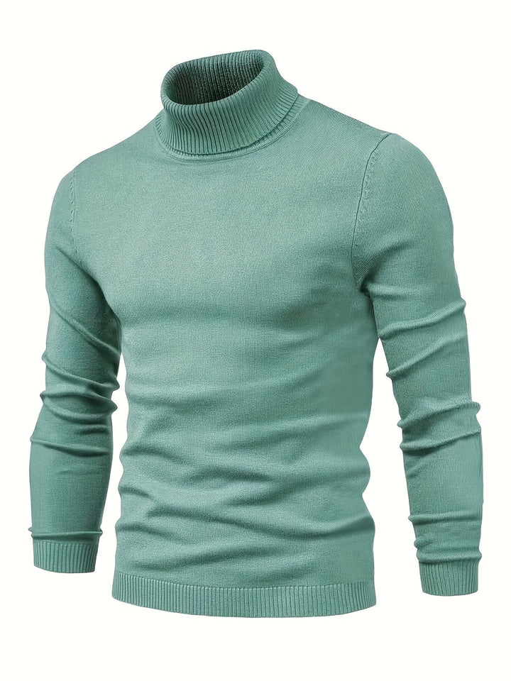 Drune | Klassischer Rollkragenpullover Weich und Stilvoll Wollmischung