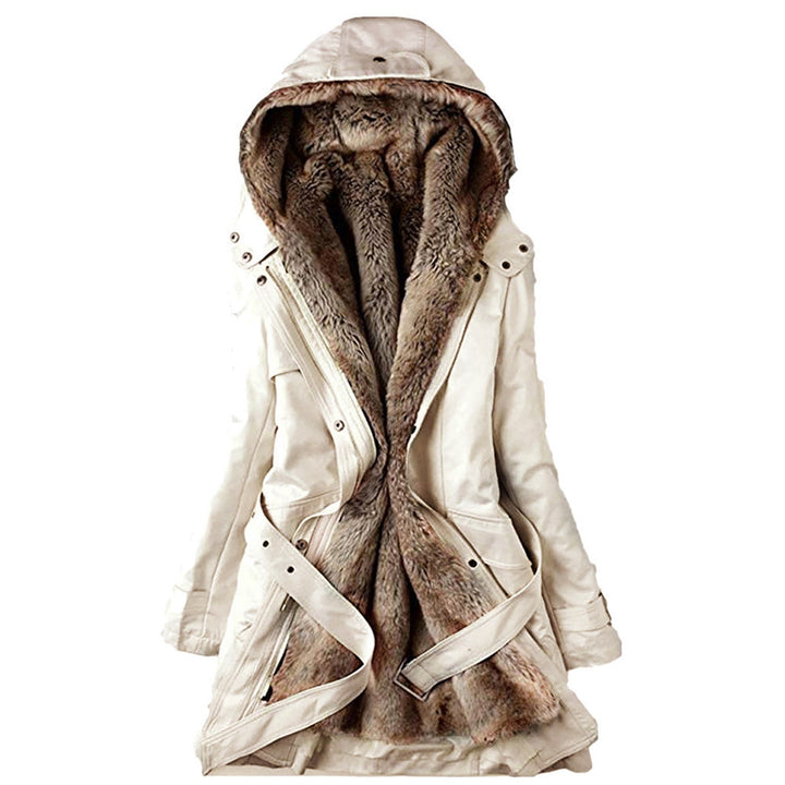 Drune | Gefütterter Damen ParkA-mit Gürtel und Schicken Details