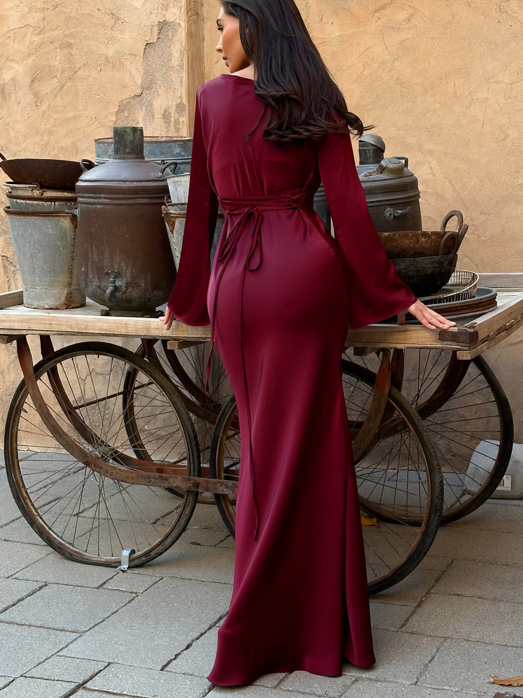 Drune | Leichte Maxikleid mit Romantischem Schnitt