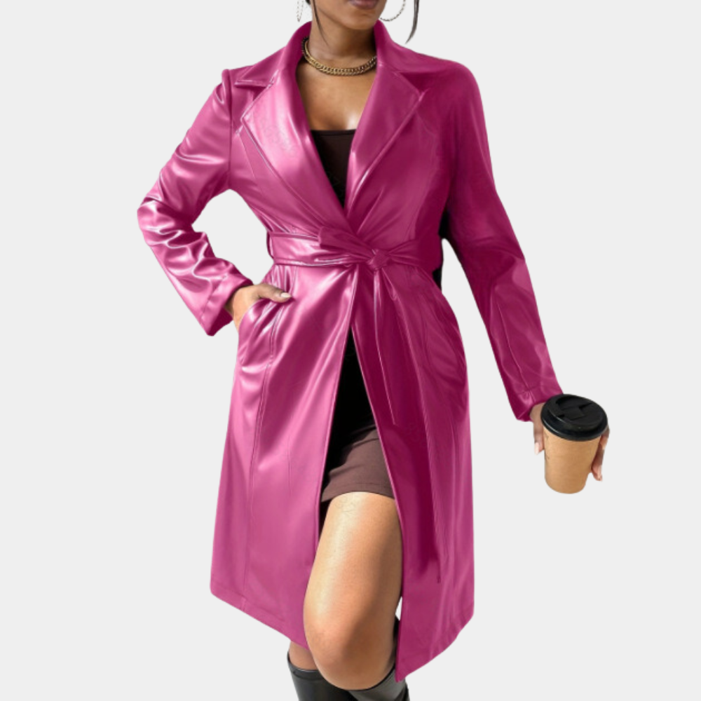Drune | Stylische Lange Herbstjacke für Damen