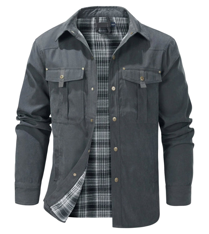 Drune | Rover Jacke Aus Flanell