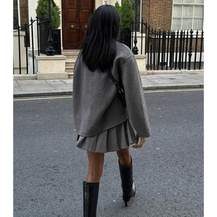Drune | Mantel Oversized - Übergangsjacke