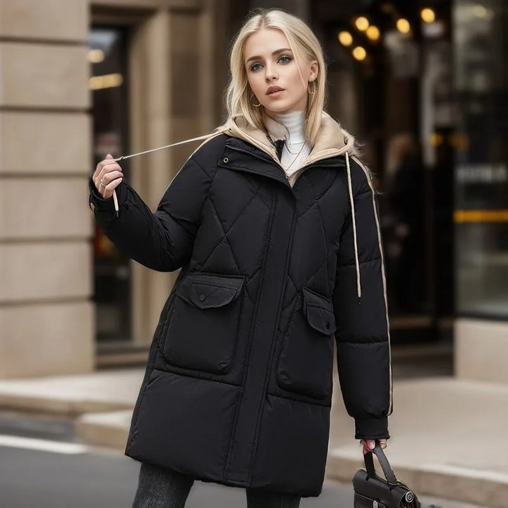 Drune | Steppmantel Stil und Wärme