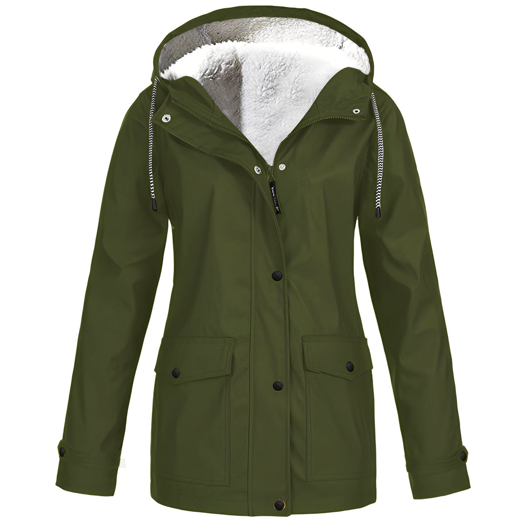 Drune | Vielseitige, wasserdichte Damenjacke mit Fleece-Innenfutter