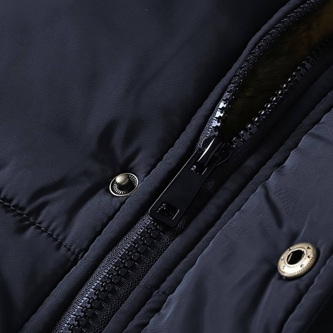 Drune | Fleece-Hoodie mit Reißverschluss für Herren