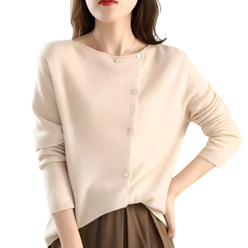 Drune | Casual Strickjacke mit langen Ärmeln aus Wolle
