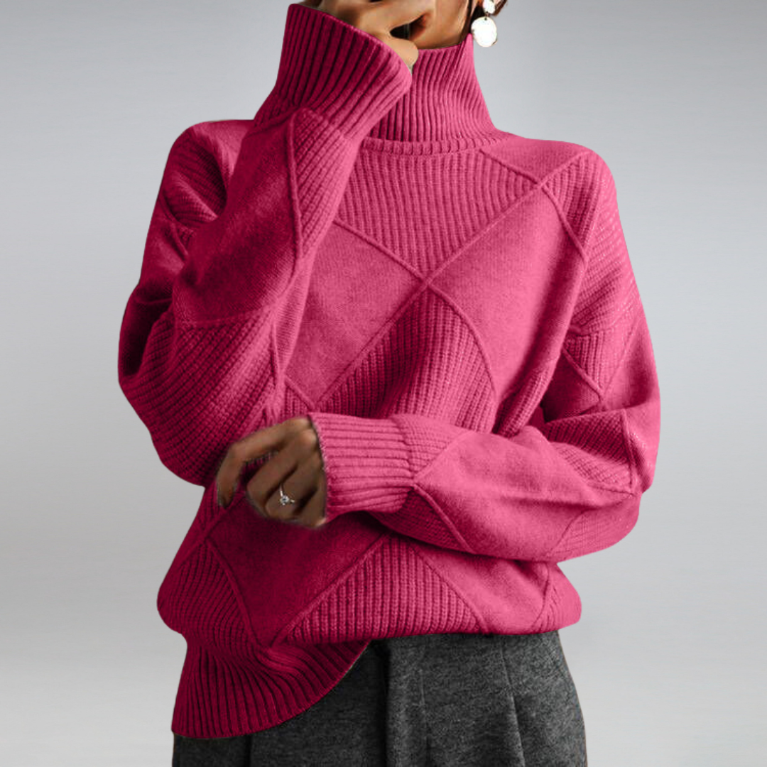 Drune | Pullover mit Rollkragen für Frauen Warm